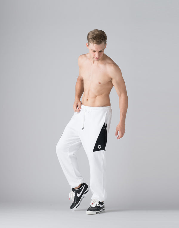 CRONOS Brushed lining pants [WHITE]
