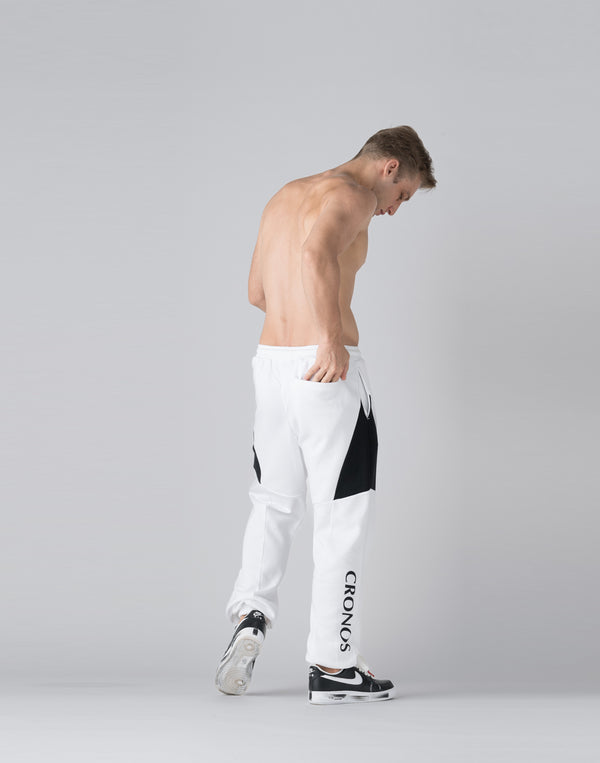 CRONOS Brushed lining pants [WHITE]