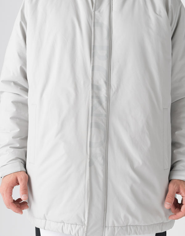 CRONOS Padded hooded jacket【ICE GRAY】