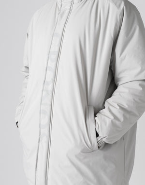 CRONOS Padded hooded jacket【ICE GRAY】