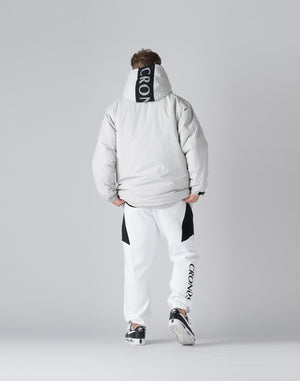 CRONOS Padded hooded jacket【ICE GRAY】
