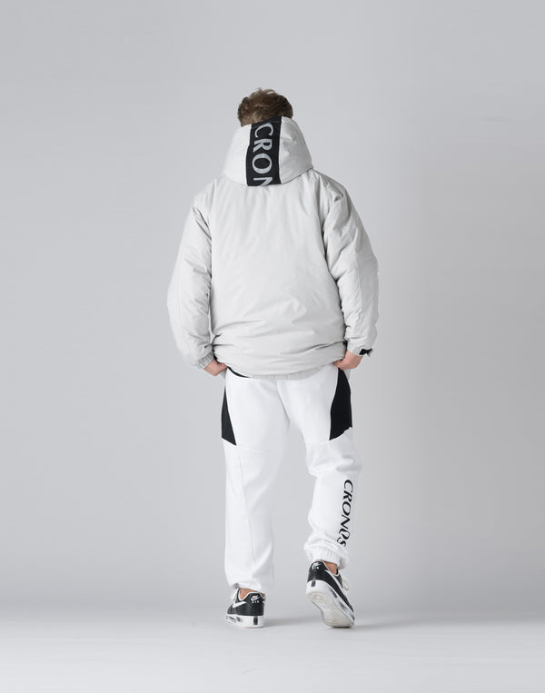 CRONOS Padded hooded jacket【ICE GRAY】