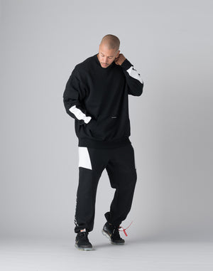 CRONOS  Brushed lining pants【BLACK】