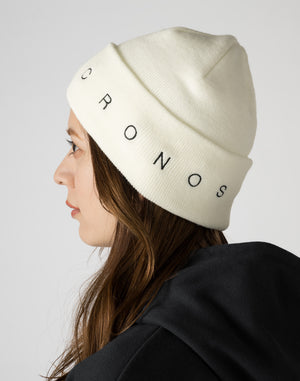 CRONOS BASIC CUFF KNIT【WHITE】