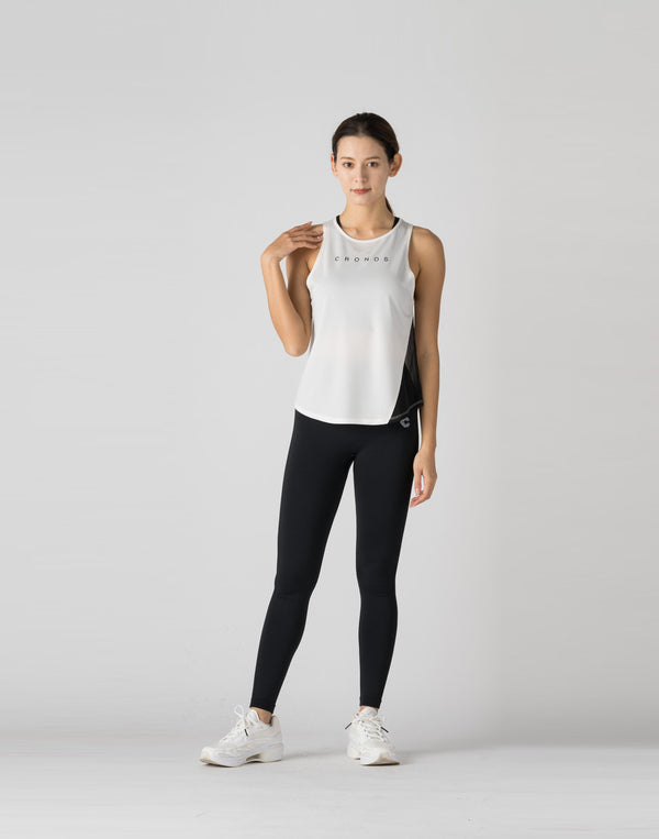 CRONOS WOMEN STRETCH BRA【BLACK】