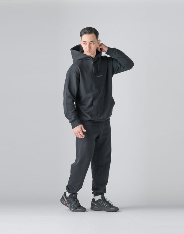 CRONOS Reflector Print Sweat Long Pants【BLACK】