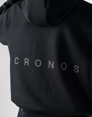 CRONOS Reflector Print Zip Foodie【BLACK】