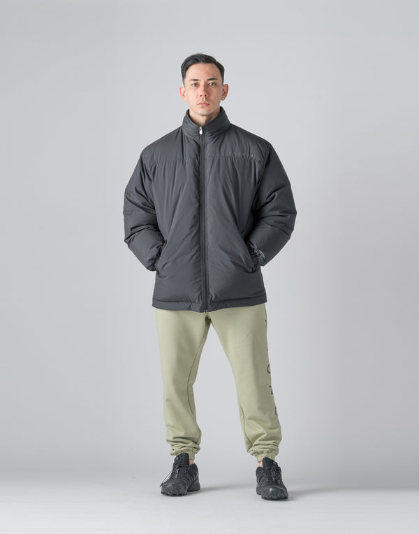 CRONOS Down jacket 【BLACK×BLACK】