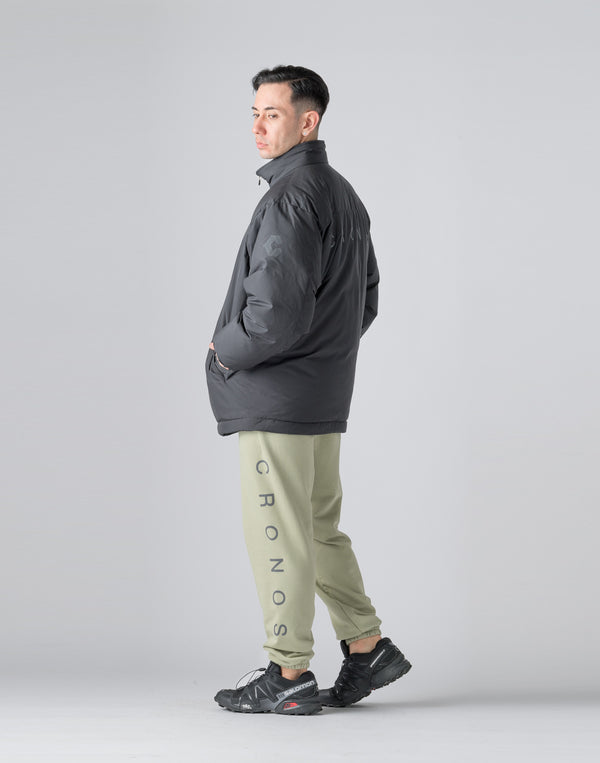 CRONOS Down jacket 【BLACK×BLACK】