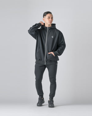 CRONOS Reflector Print Zip Foodie【BLACK】