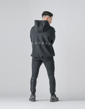 CRONOS Reflector Print Zip Foodie【BLACK】
