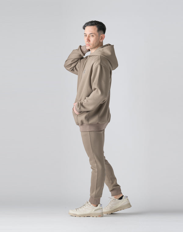 CRONOS Reflector Print Long Pants [TAUPE]