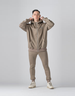 CRONOS Reflector Print Long Pants [TAUPE]