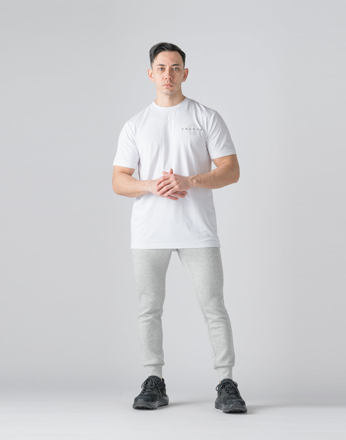 CRONOS Regular fit T-shirts【WHITE】