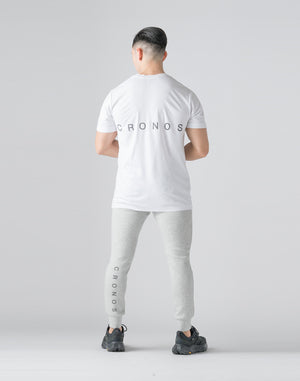 CRONOS Regular fit T-shirts【WHITE】