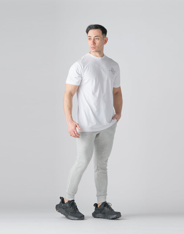 CRONOS Regular fit T-shirts【WHITE】