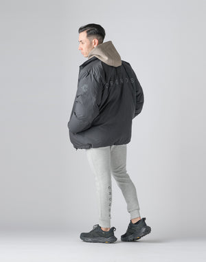 CRONOS Down jacket 【BLACK×BLACK】