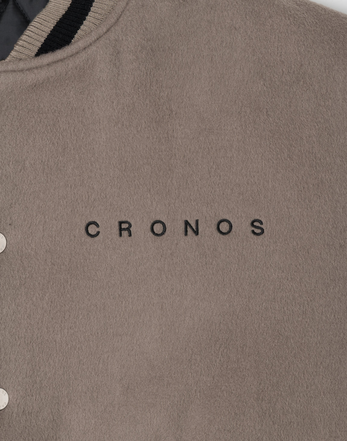 CRONOS STRETCH VARSITY JACKET [TAUPE]