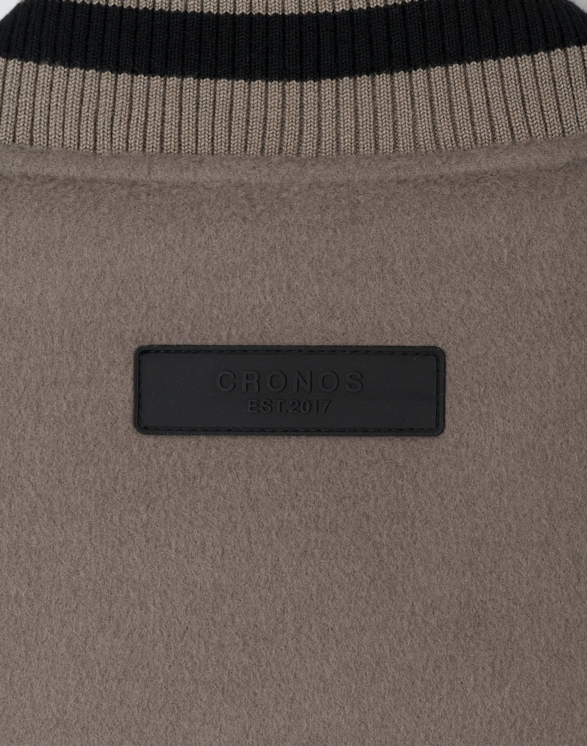 CRONOS Stretch jacket Ｍサイズ　オンライン完売品 CRONOS STRETCH VARSITY JACKET【BLACK】