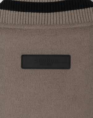 CRONOS STRETCH VARSITY JACKET [TAUPE]