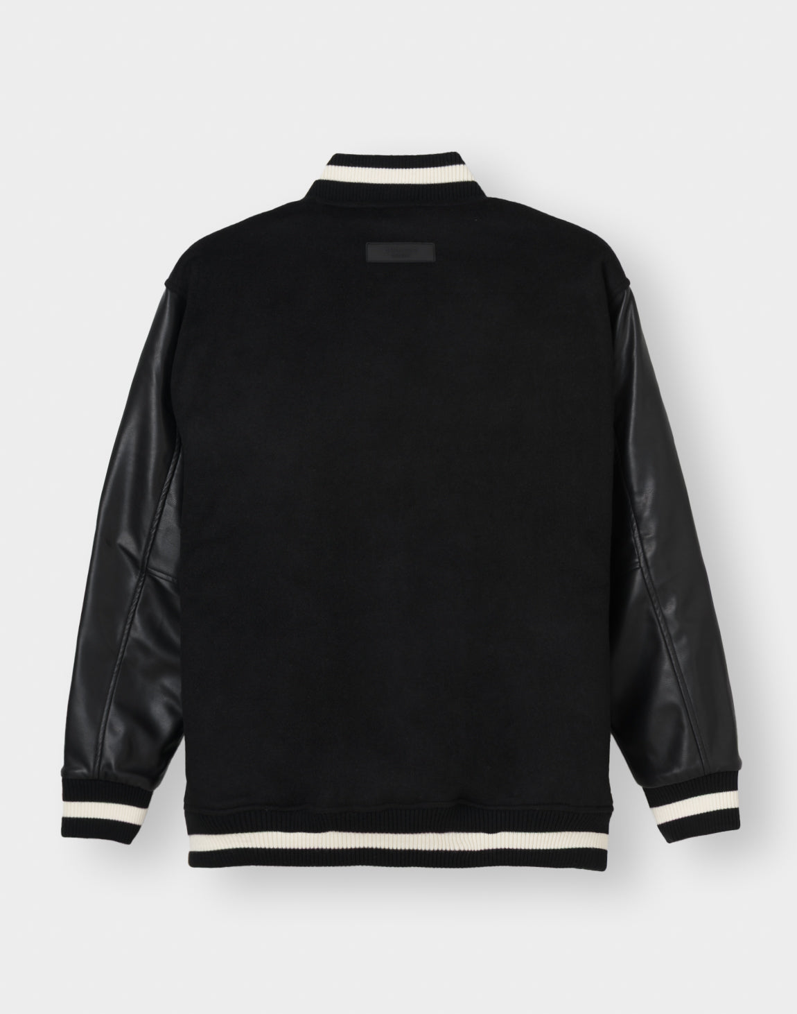 CRONOS STRETCH VARSITY JACKET【BLACK】