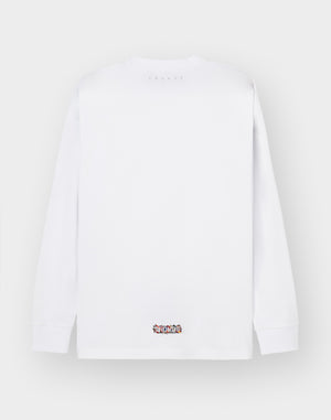 CRONOS × KAREZMAD ARTWORK  L/S TEE【WHITE】