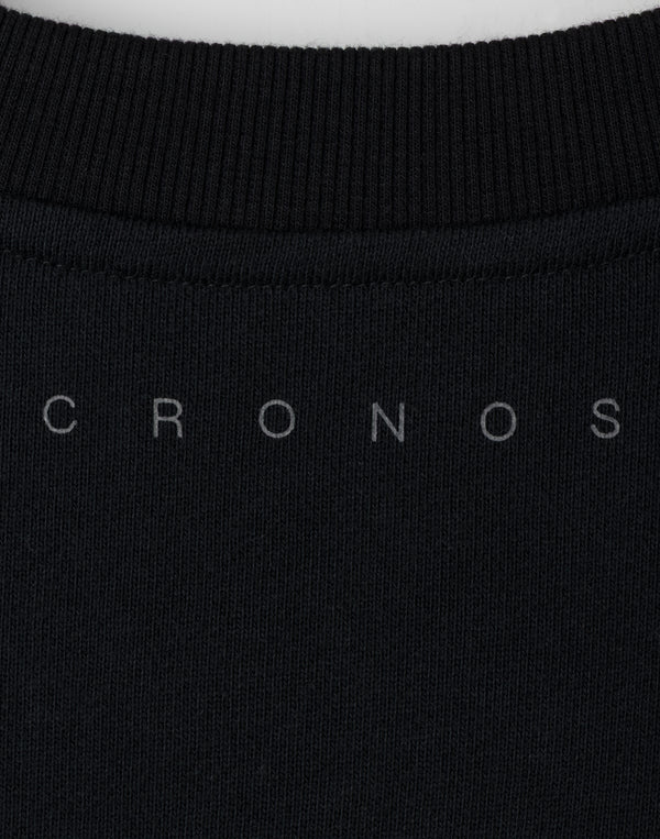 CRONOS × KAREZMAD ARTWORK SWEAT TRAINER【BLACK】