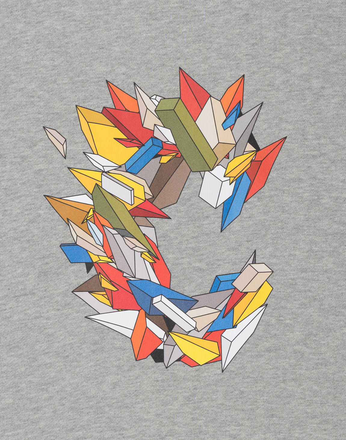 CRONOS × KAREZMAD ARTWORK SWEAT TRAINER【GRAY】