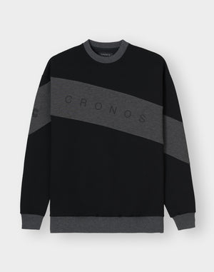CRONOS MODERN LITE SWEAT [BLACK]