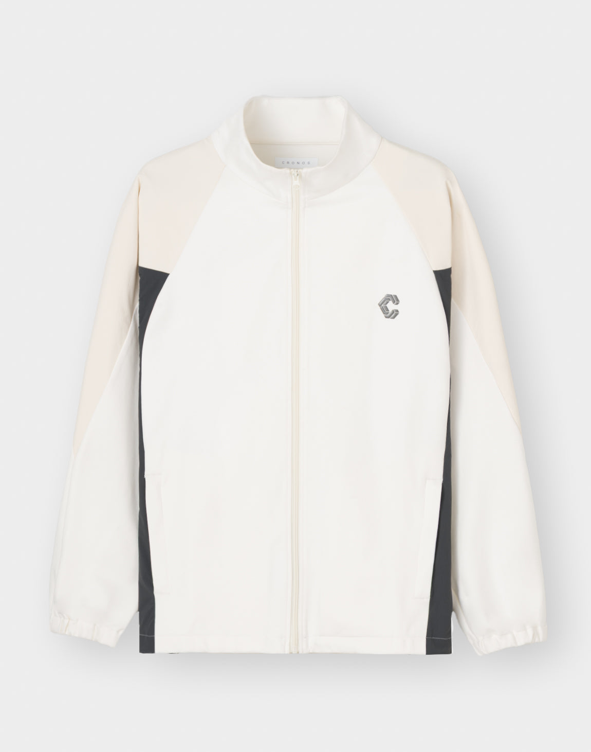 CRONOS WIDE FLEX ZIP STAND BLOUSON【WHITE】