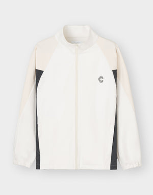 CRONOS  WIDE FLEX ZIP STAND BLOUSON【WHITE】
