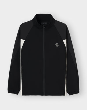 CRONOS  WIDE FLEX ZIP STAND BLOUSON【BLACK】