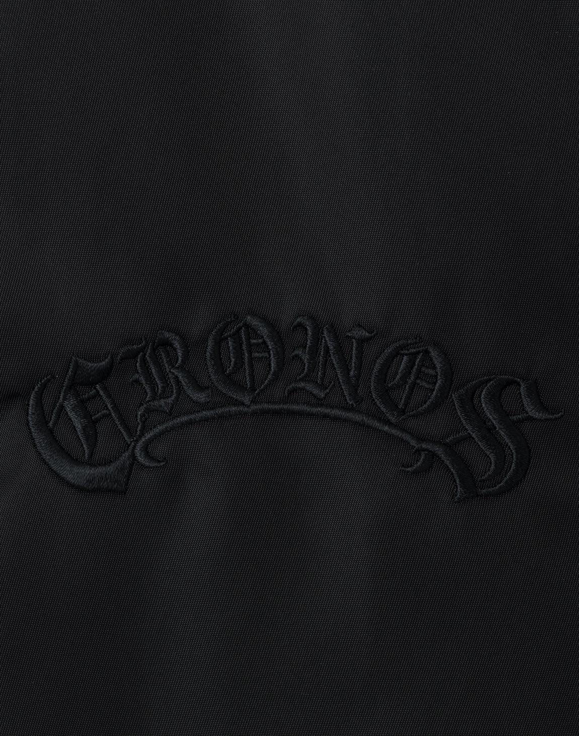 CRONOS BLACKLETTER MA-1 JACKET【BLACK】