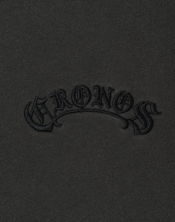 CRONOS BLACKLETTER SWEAT [V BLACK×WHITE]