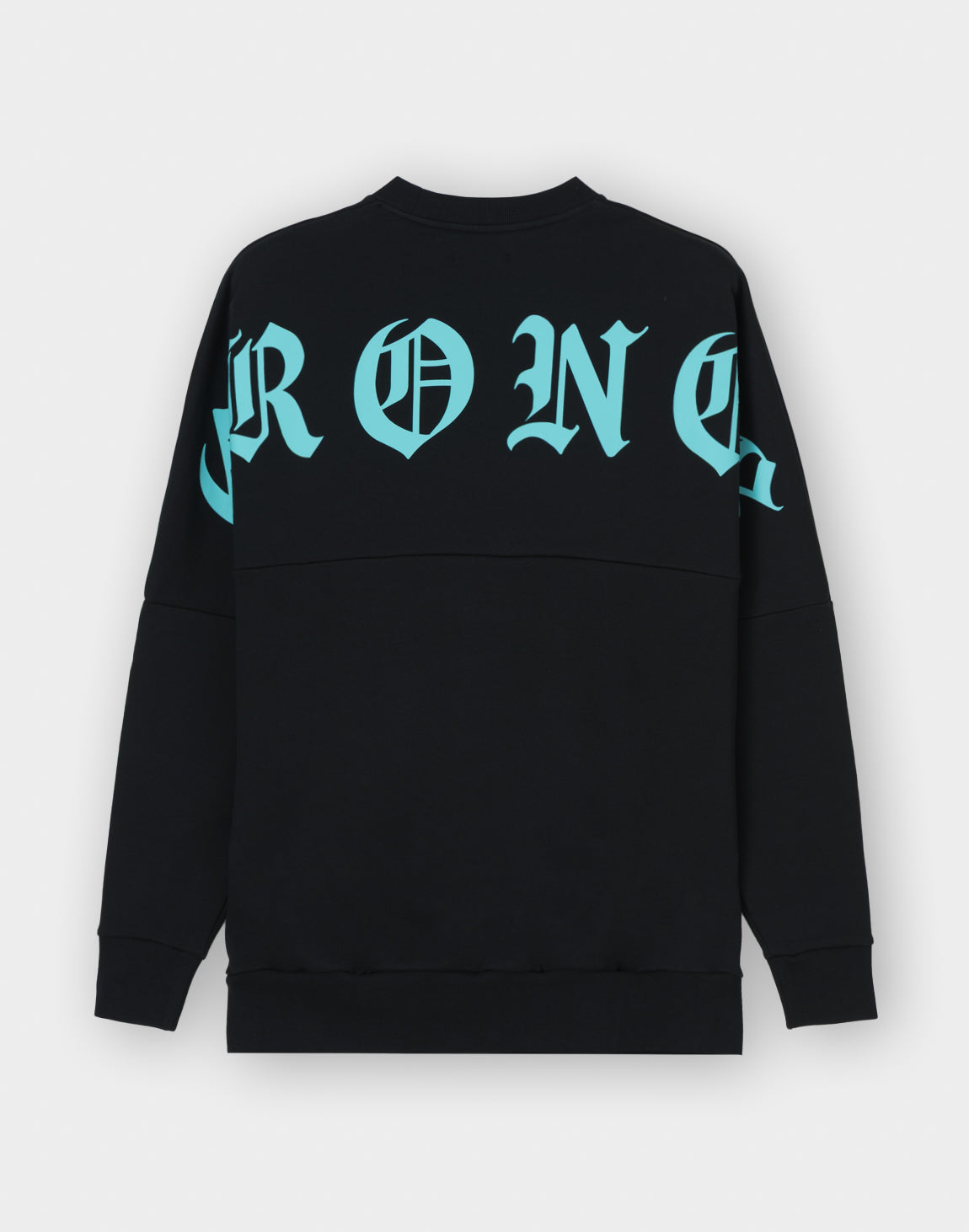 CRONOS BLACKLETTER SWEAT【BLACK×BLUE】