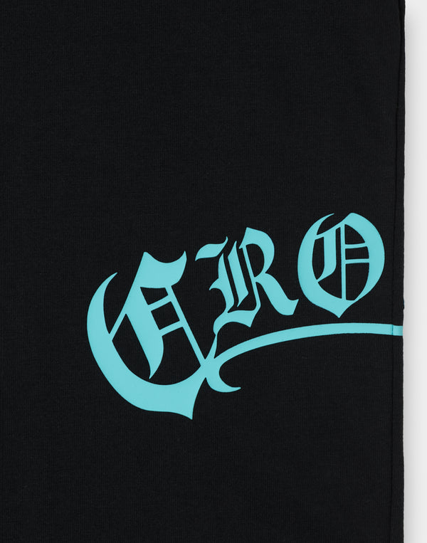 CRONOS BLACKLETTER L/S TEE【BLACK×BLUE】