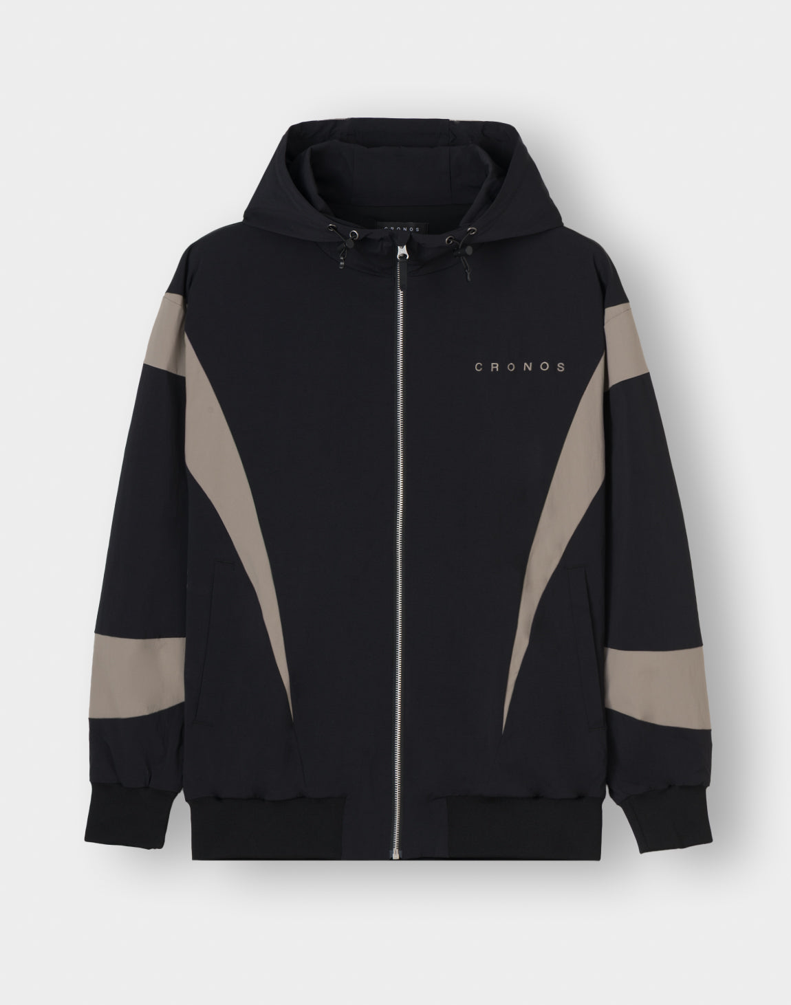 CRONOSクロノス ACTIVE JACKET アクティブ ジャケット　XL CRONOS ACTIVE WINDBREAKER【BLACK×TAUPE】