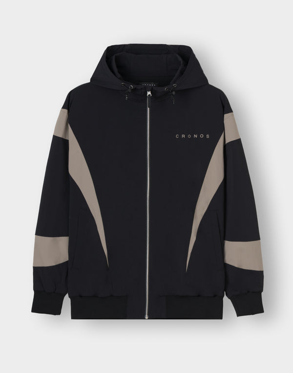 CRONOS ACTIVE WINDBREAKER [BLACK×TAUPE]