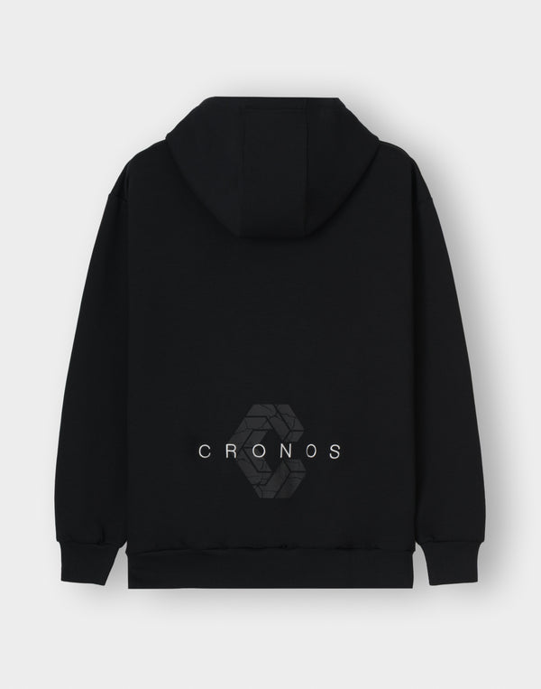 CRONOS BALANCE TOUCH HOODIE [BLACK]