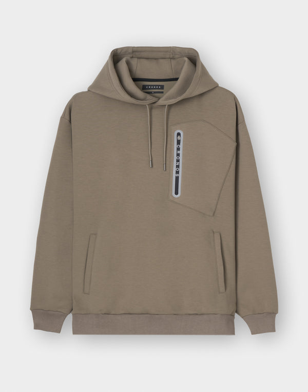 CRONOS BALANCE TOUCH HOODIE [TAUPE]