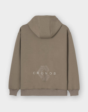 CRONOS BALANCE TOUCH HOODIE [TAUPE]