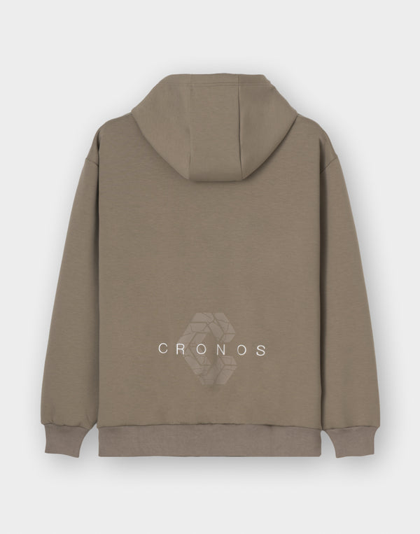 CRONOS BALANCE TOUCH HOODIE [TAUPE]