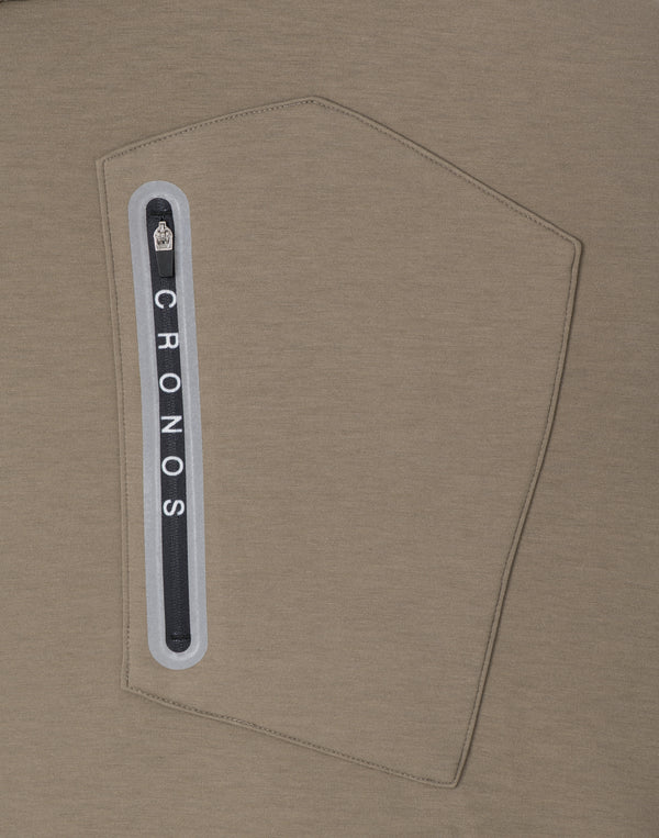 CRONOS BALANCE TOUCH HOODIE [TAUPE]