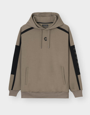 CRONOS LITE VOLUME HOODIE [TAUPE]