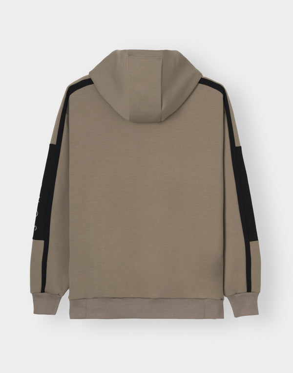 CRONOS LITE VOLUME HOODIE [TAUPE]