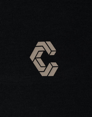 CRONOS LITE VOLUME HOODIE [BLACK×TAUPE]