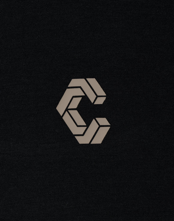CRONOS LITE VOLUME HOODIE [BLACK×TAUPE]