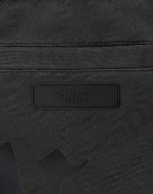 CRONOS BLACKLETTER Shorts【V BLACK×BLACK】