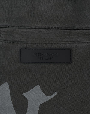 CRONOS BLACKLETTER Shorts【V BLACK×WHITE】