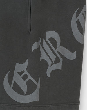 CRONOS BLACKLETTER Shorts【V BLACK×WHITE】